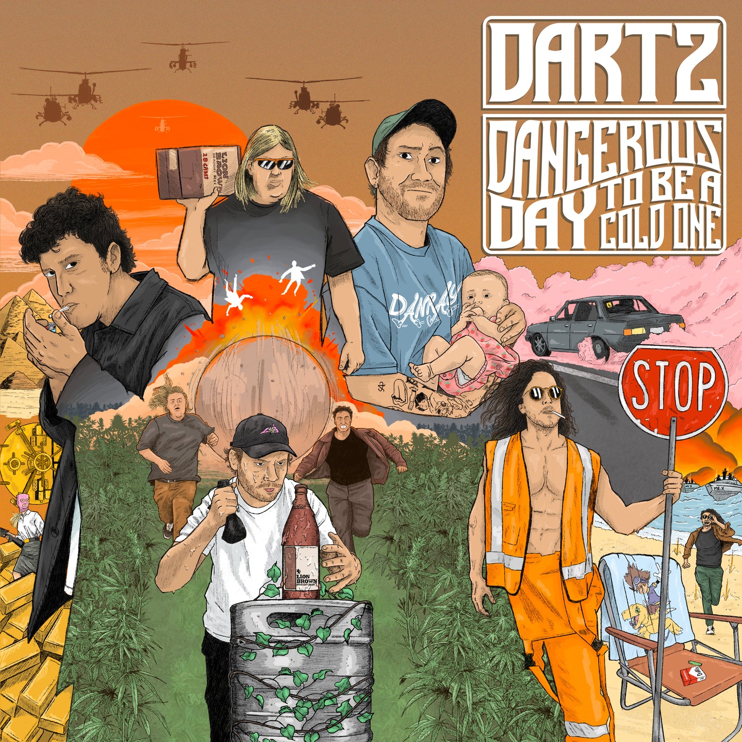 DARTZ - Dangerous Day To Be A Cold One (Pre-Order)