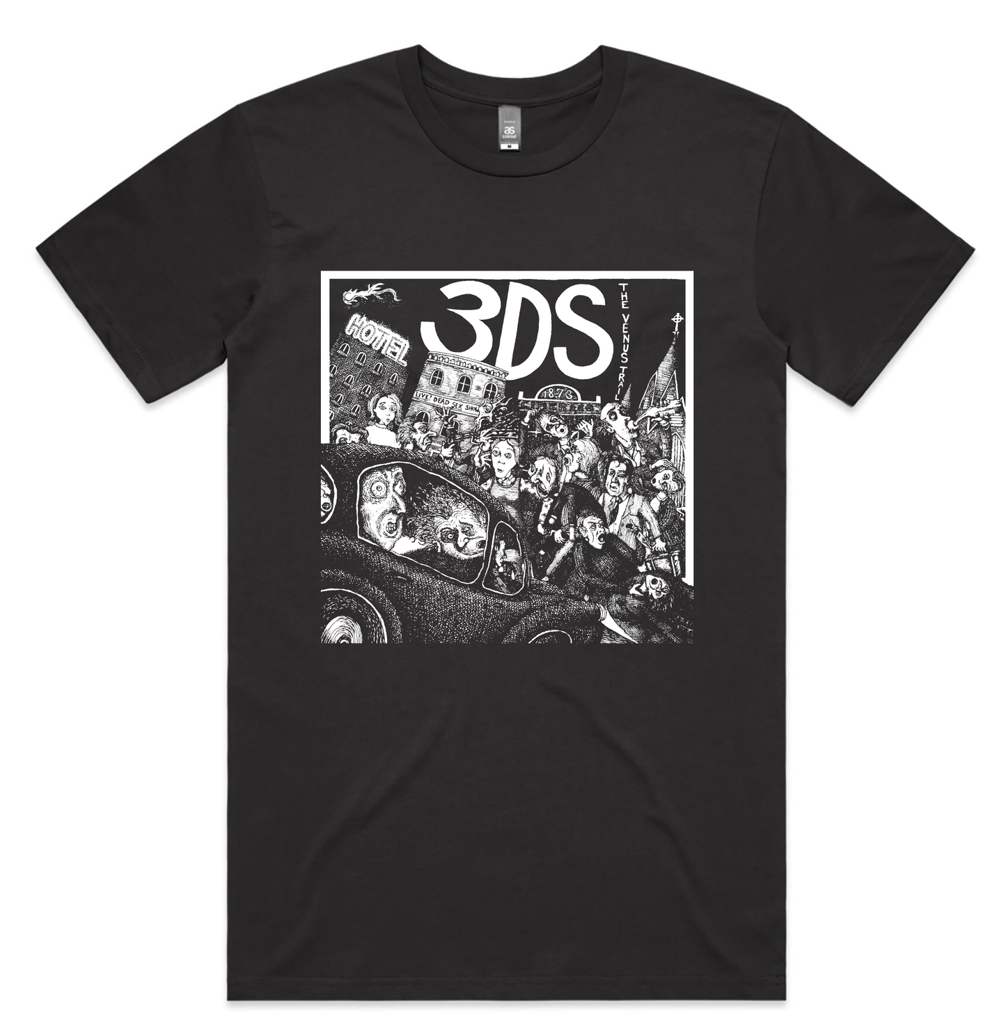 3Ds - The Venus Trail T-Shirt (Coal)